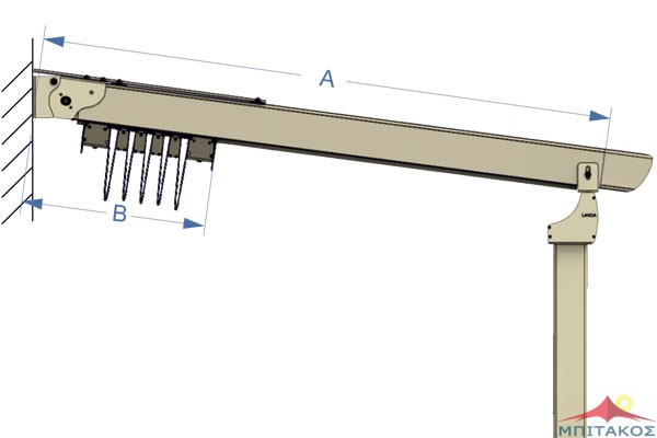 Pergola titan standard grammiko